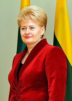 President of Lithuania Dalia Grybauskaite