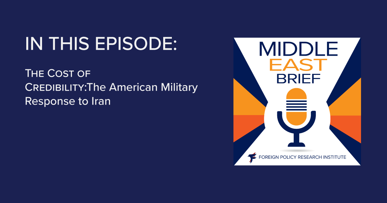 The Cost of Credibility: The American Military Response to Iran